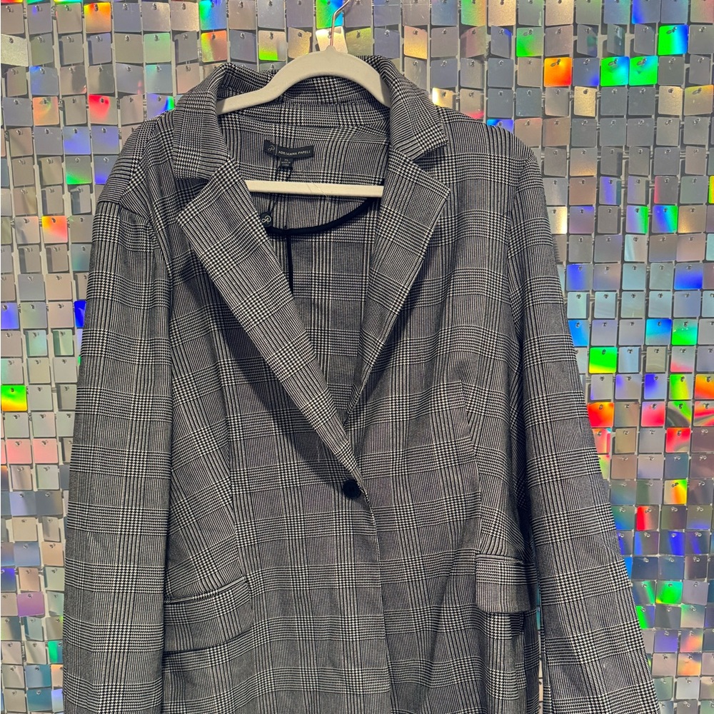 XL Houndstooth Coat